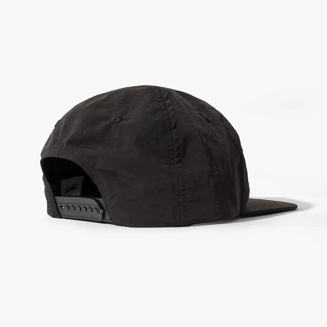 Catch 6 Panel Cap - Black - Image 2