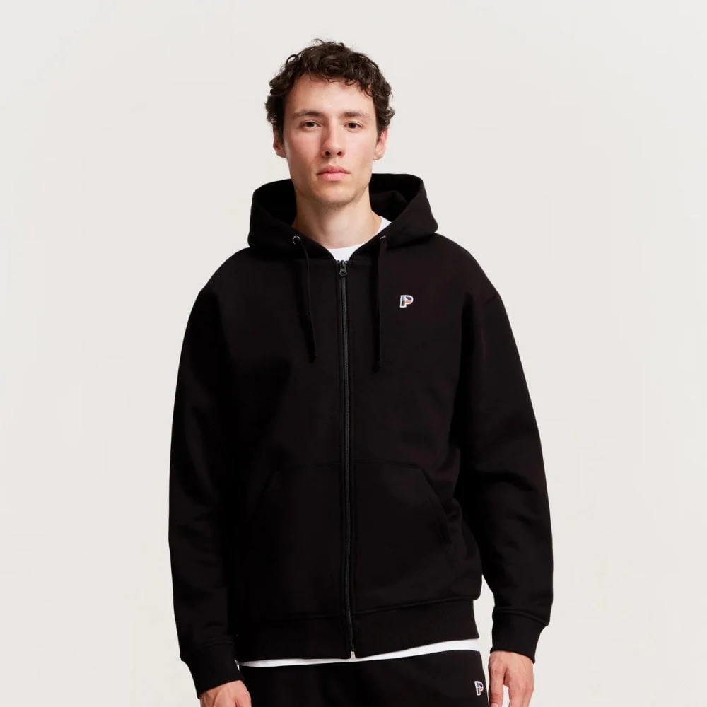 Demi Zip Hoodie, Black - Image 3