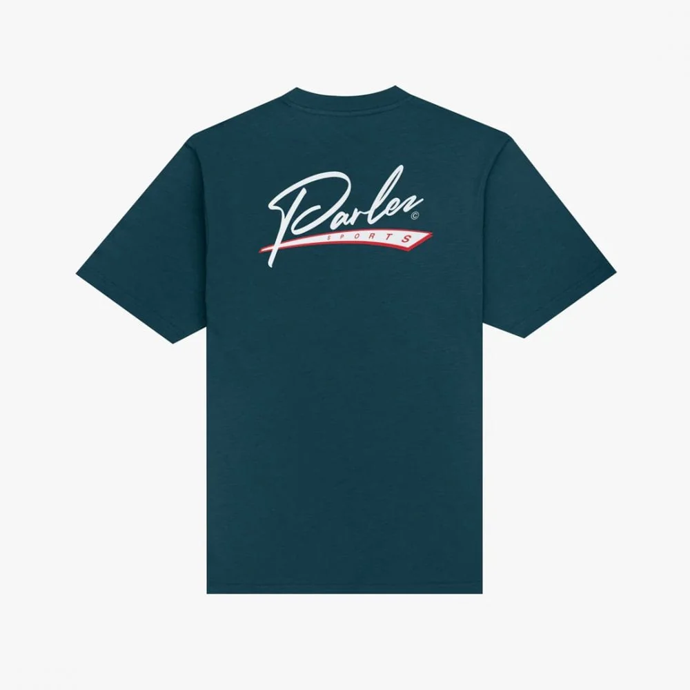 Inning T-shirt, Petrol - Image 2