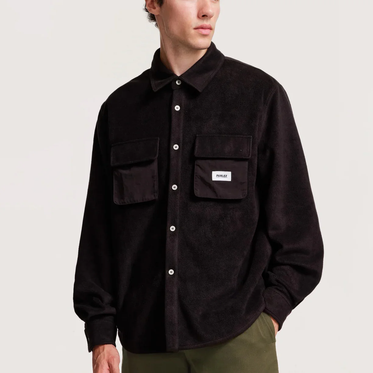 Motion Fleece Shirt - Black - Image 2