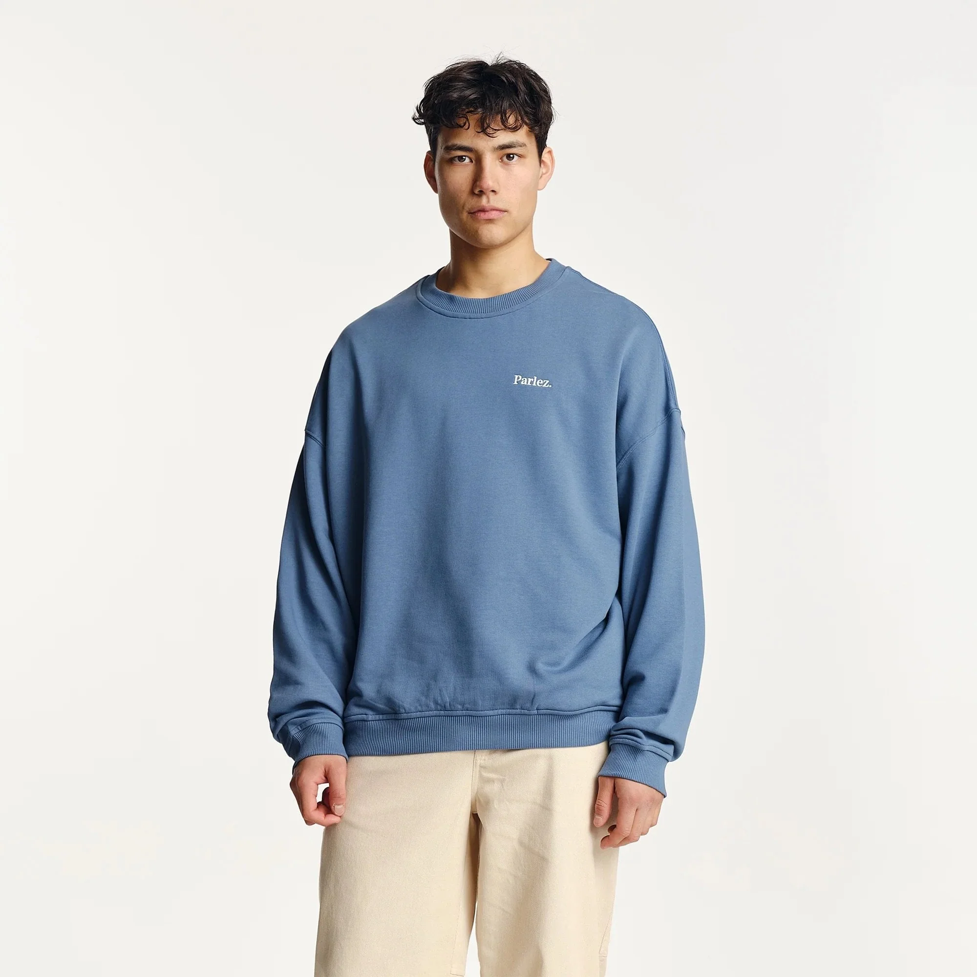 Vernon Oversized Crew China Blue - Image 2