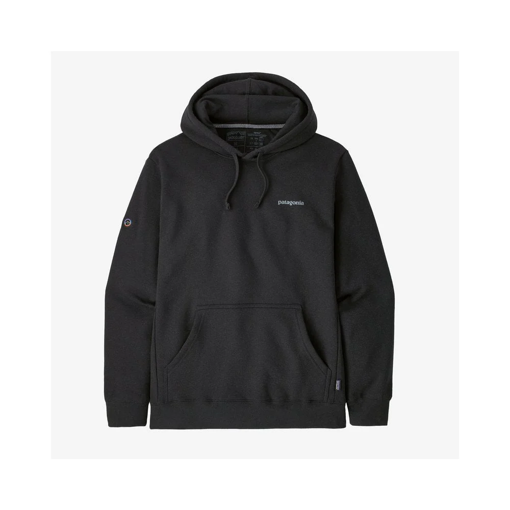 Fitz Roy Icon Uprisal Hoody - Ink Black