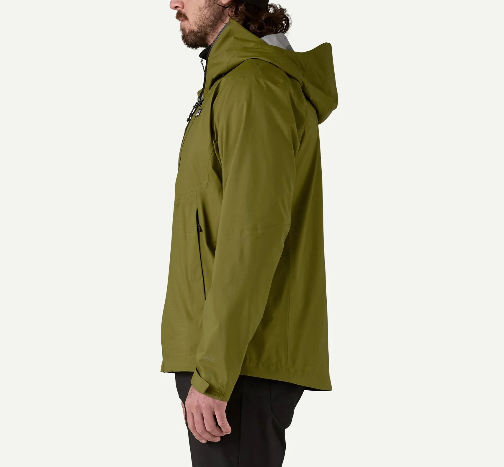 Men's Granite Crest Rain Jacket - Pond Green - Image 3