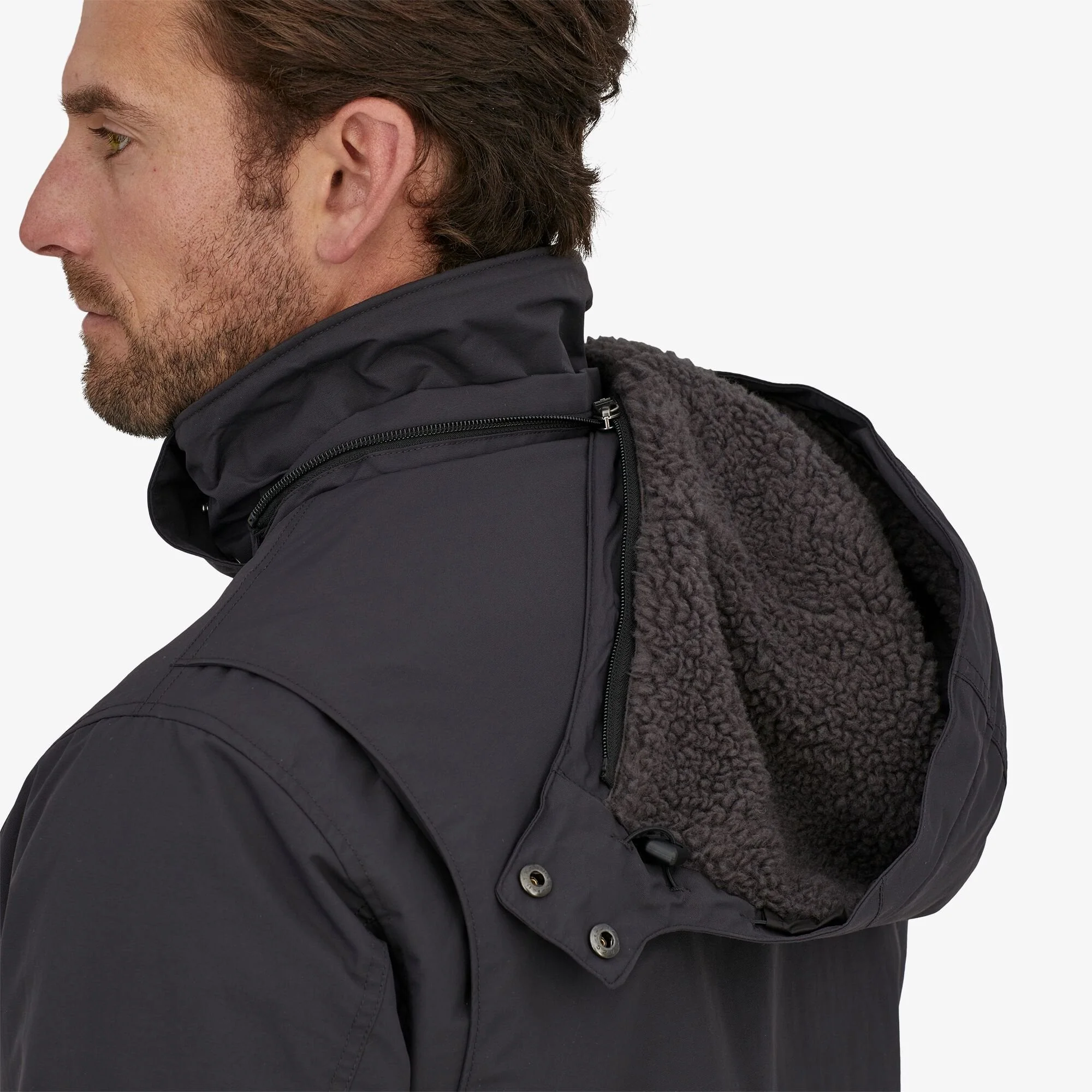 Men's Isthmus Parka - Ink Black - Image 3