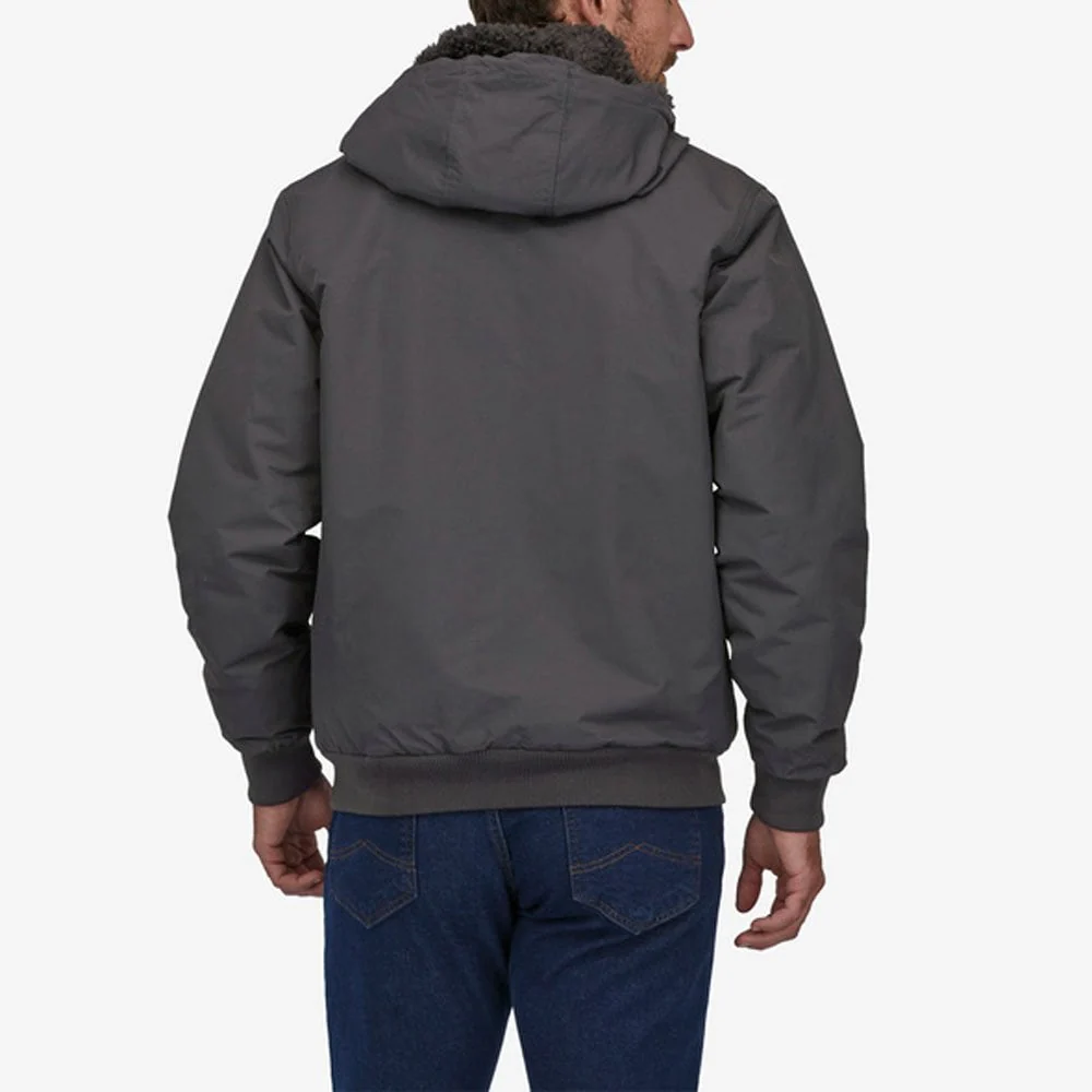 Men's Lined Isthmus Hoody - Ink Black - Image 3