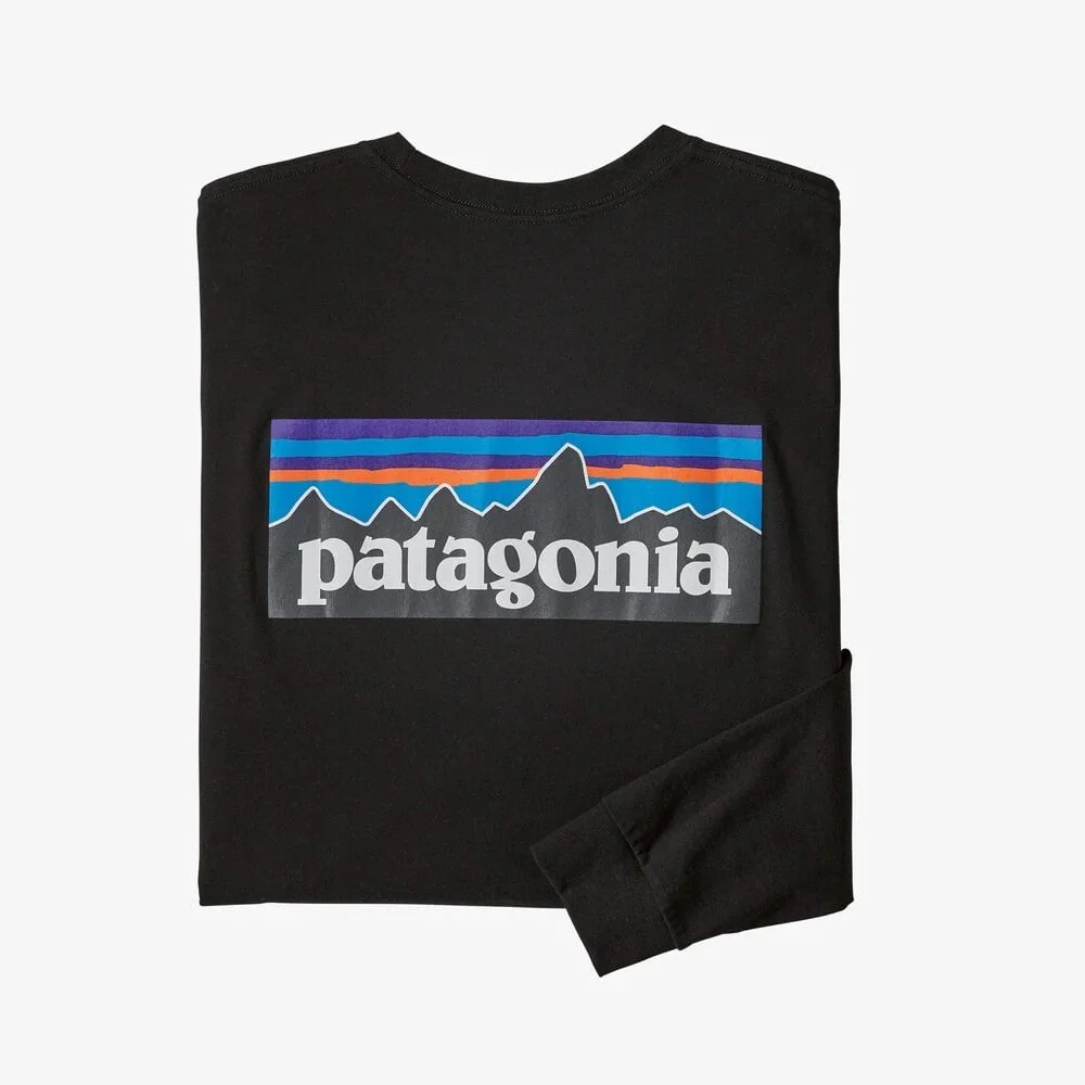 Men's Long-Sleeved P-6 Logo Responsibili-Tee® - Black - Image 3