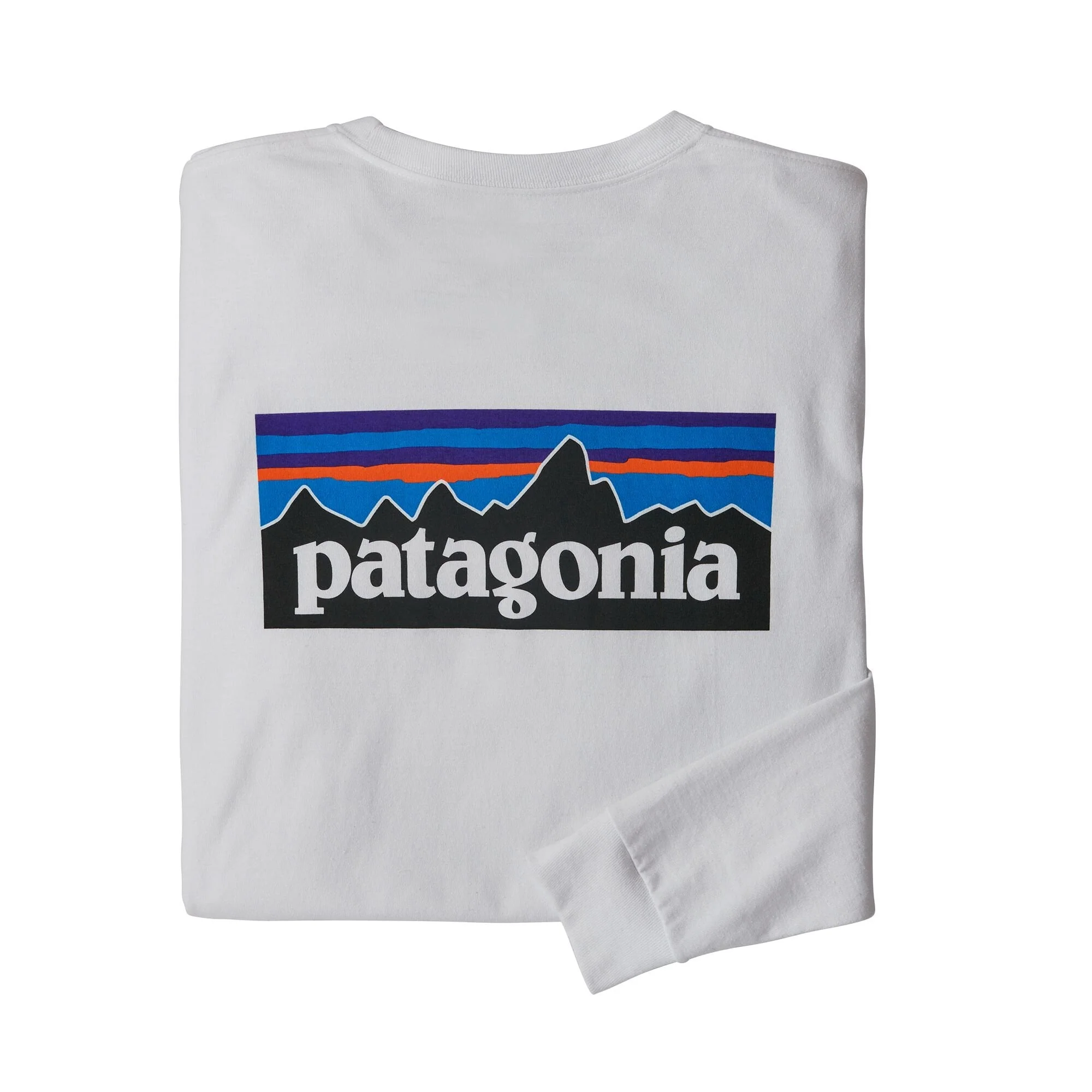 Men's Long-Sleeved P-6 Logo Responsibili-Tee® - White - Image 2