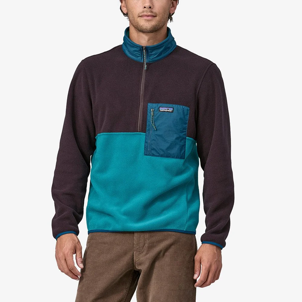 Microdini 1/2-zip Fleece Pullover - Belay Blue - Image 2
