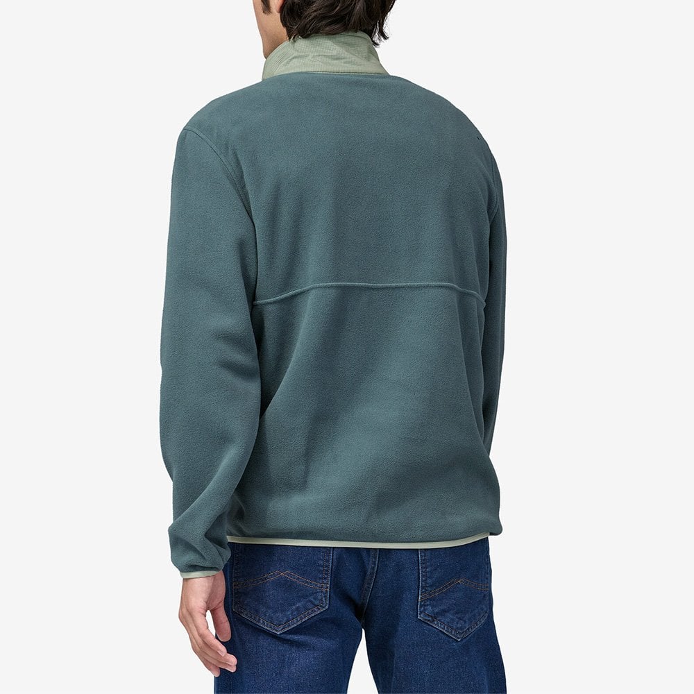 Microdini 1/2-zip Fleece Pullover - Nouveau Green - Image 3