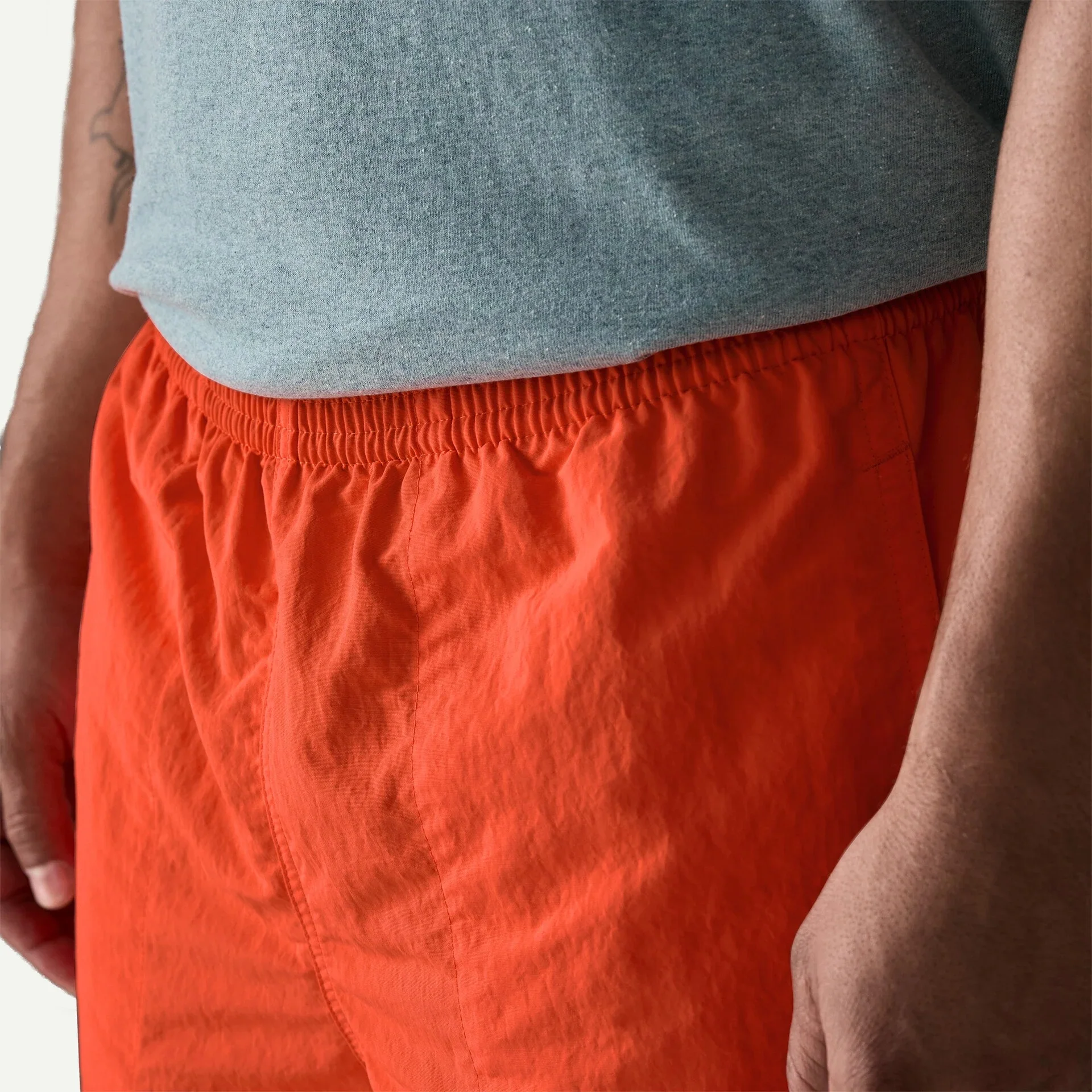 M's Baggies Short - 5 Inch - Orange Peel - Image 5