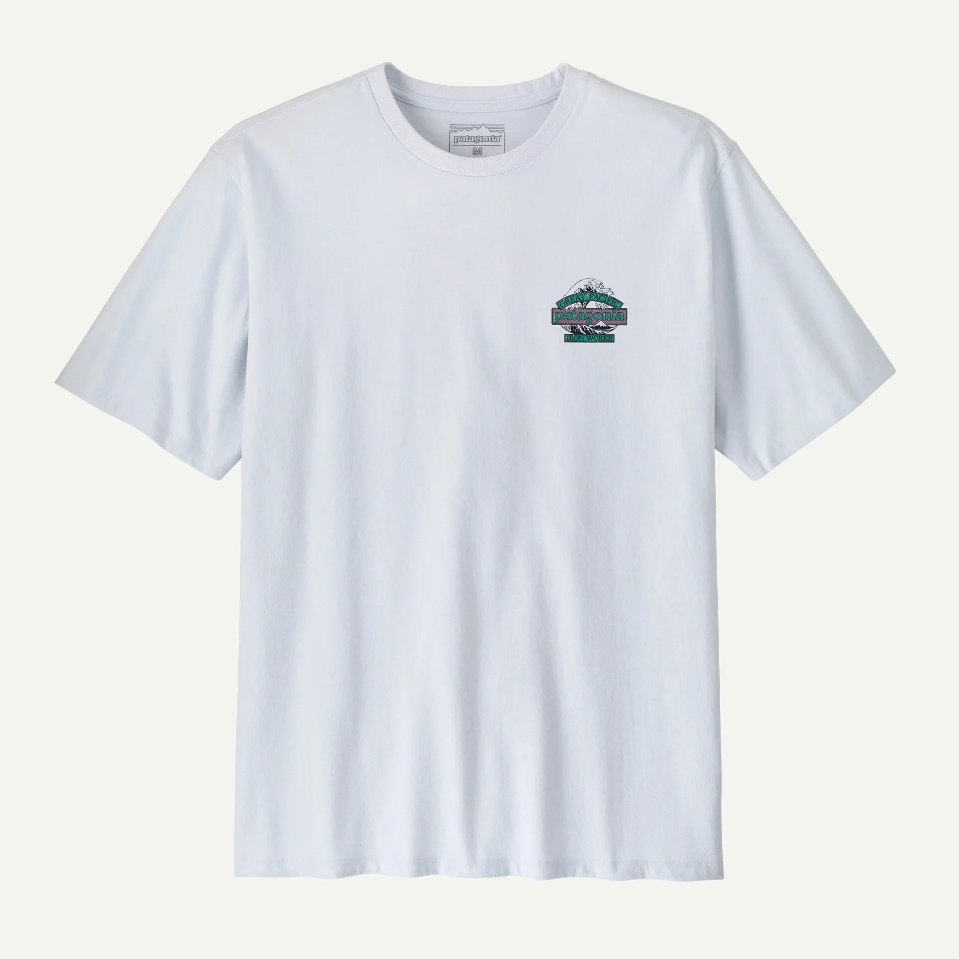 M's Great Waves Responsibili-Tee - White - Image 2