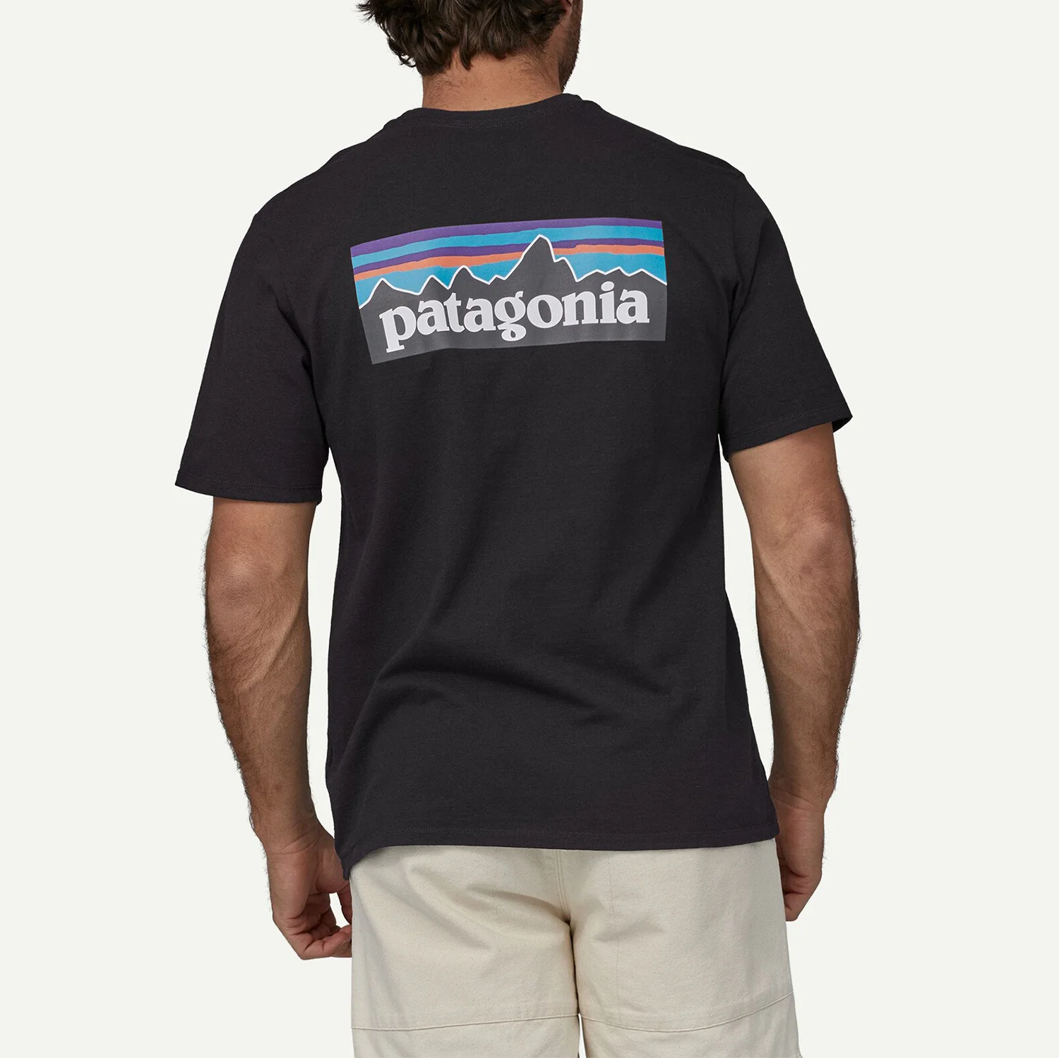 Men's P-6 Logo Responsibili-Tee - Black - Image 3