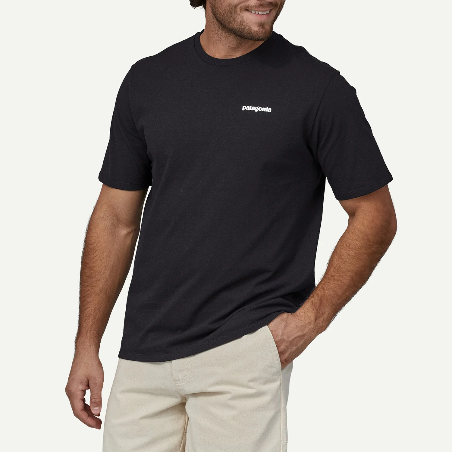 Men's P-6 Logo Responsibili-Tee - Black - Image 4