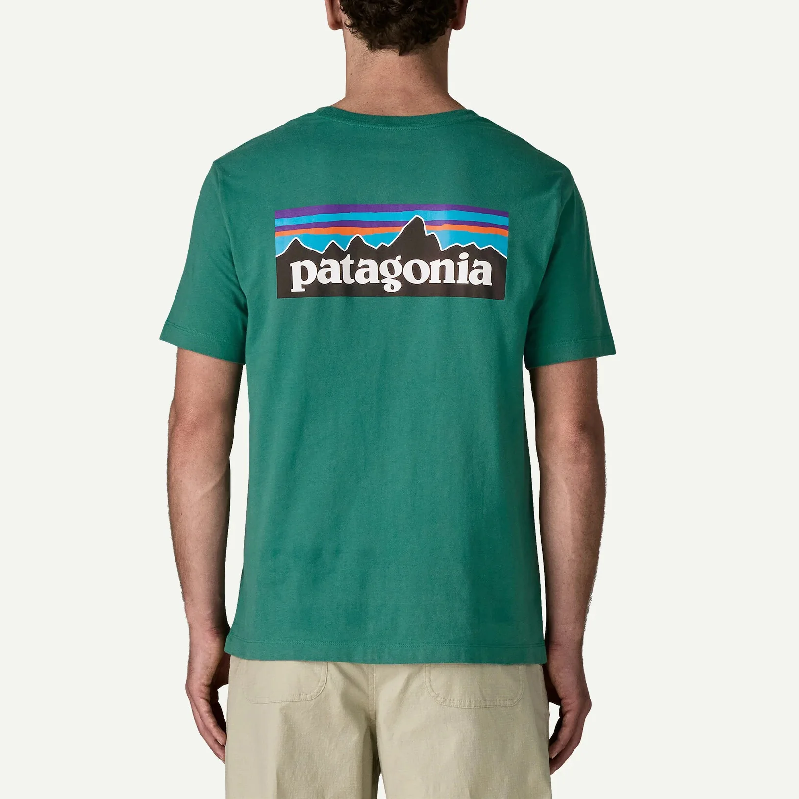M's P-6 Logo T-Shirt - Gem Green - Image 3
