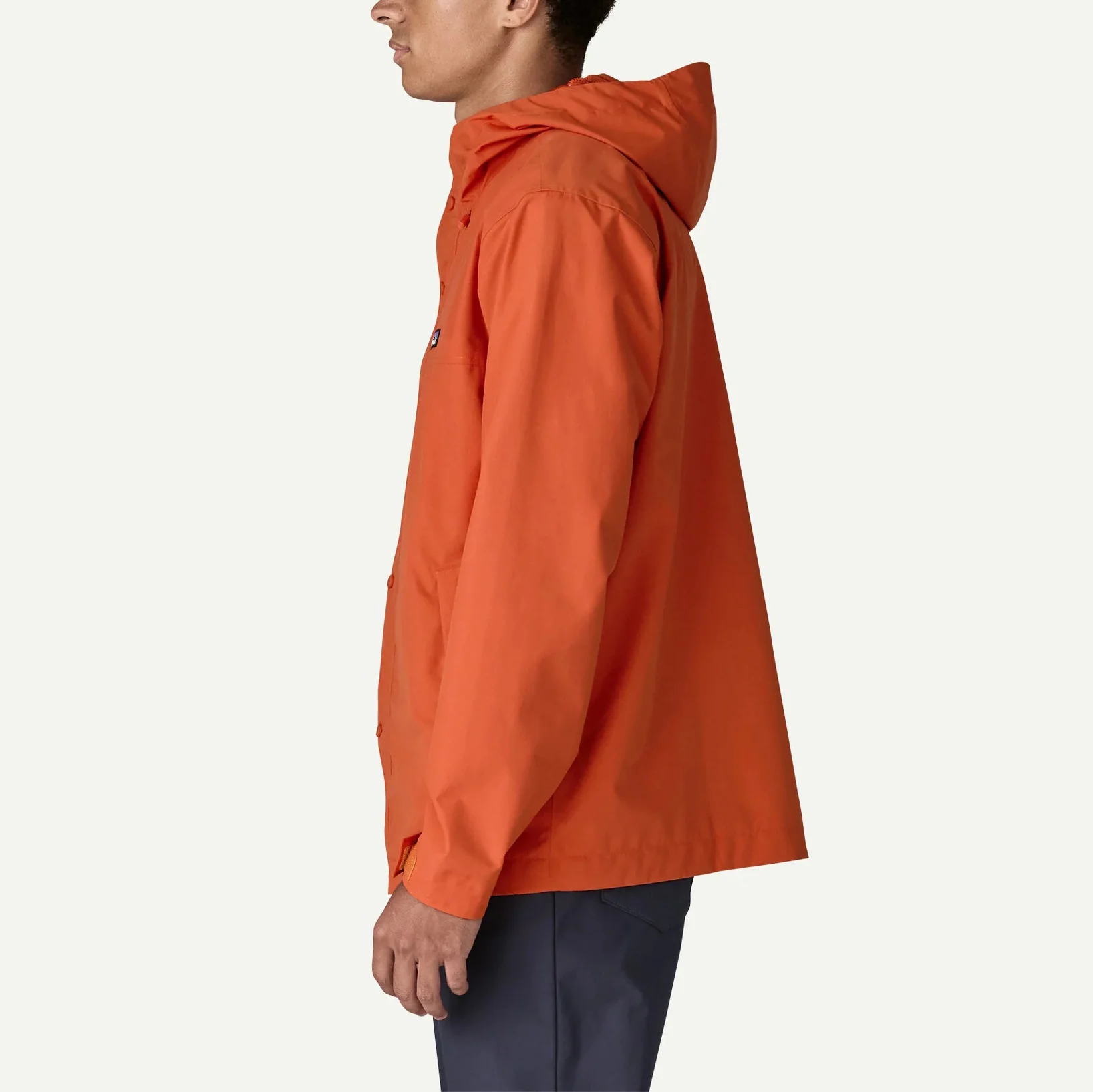 M's Outdoor Everyday Rain Jacket - Coal Orange - Image 4