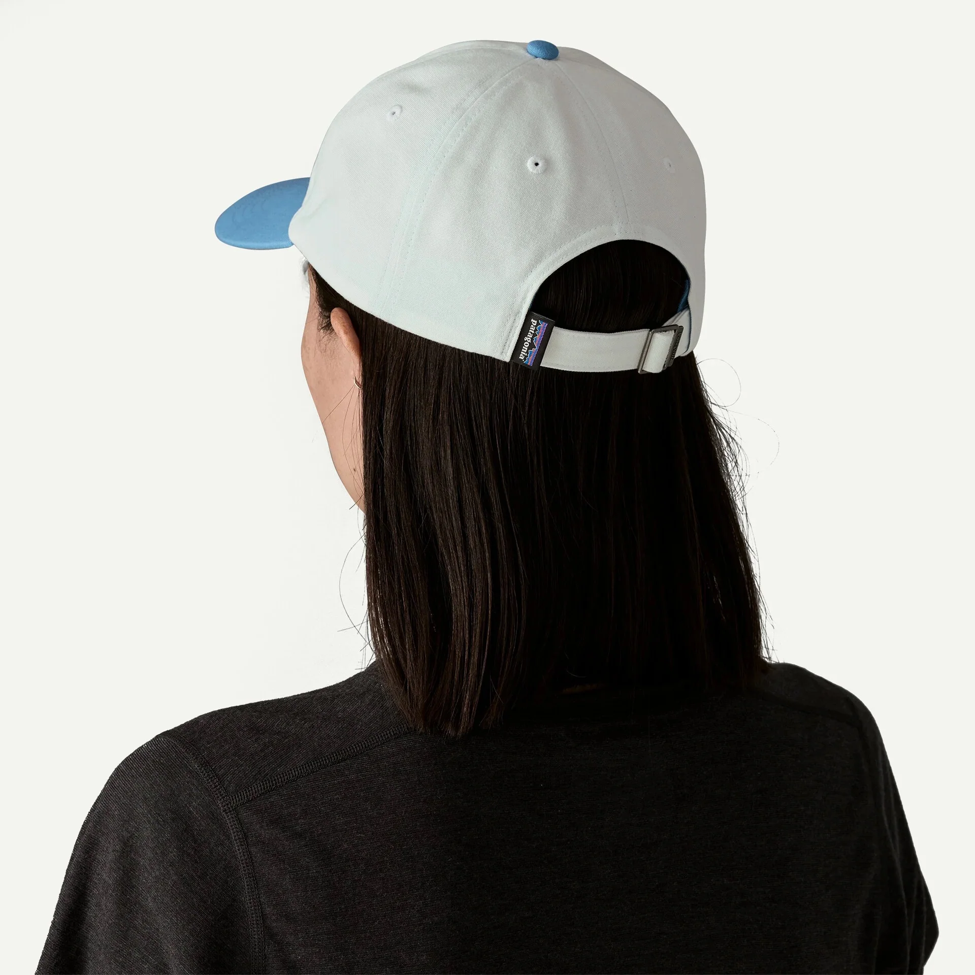 P-6 Label Trad Cap - Birch White w/Shore Blue - Image 3