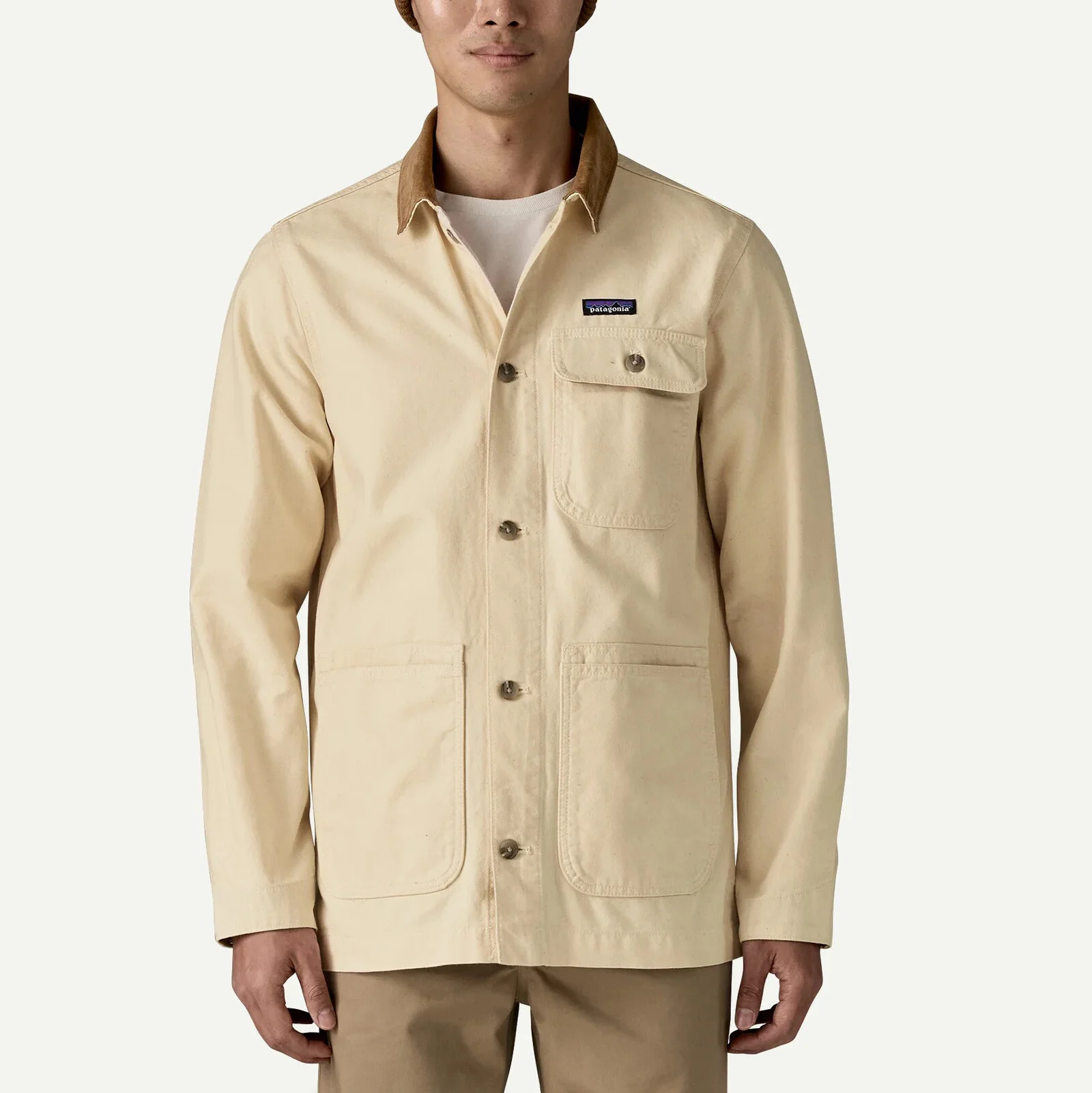 Men's Point Reyes Canvas Shirt - Undyed Natural - Image 2