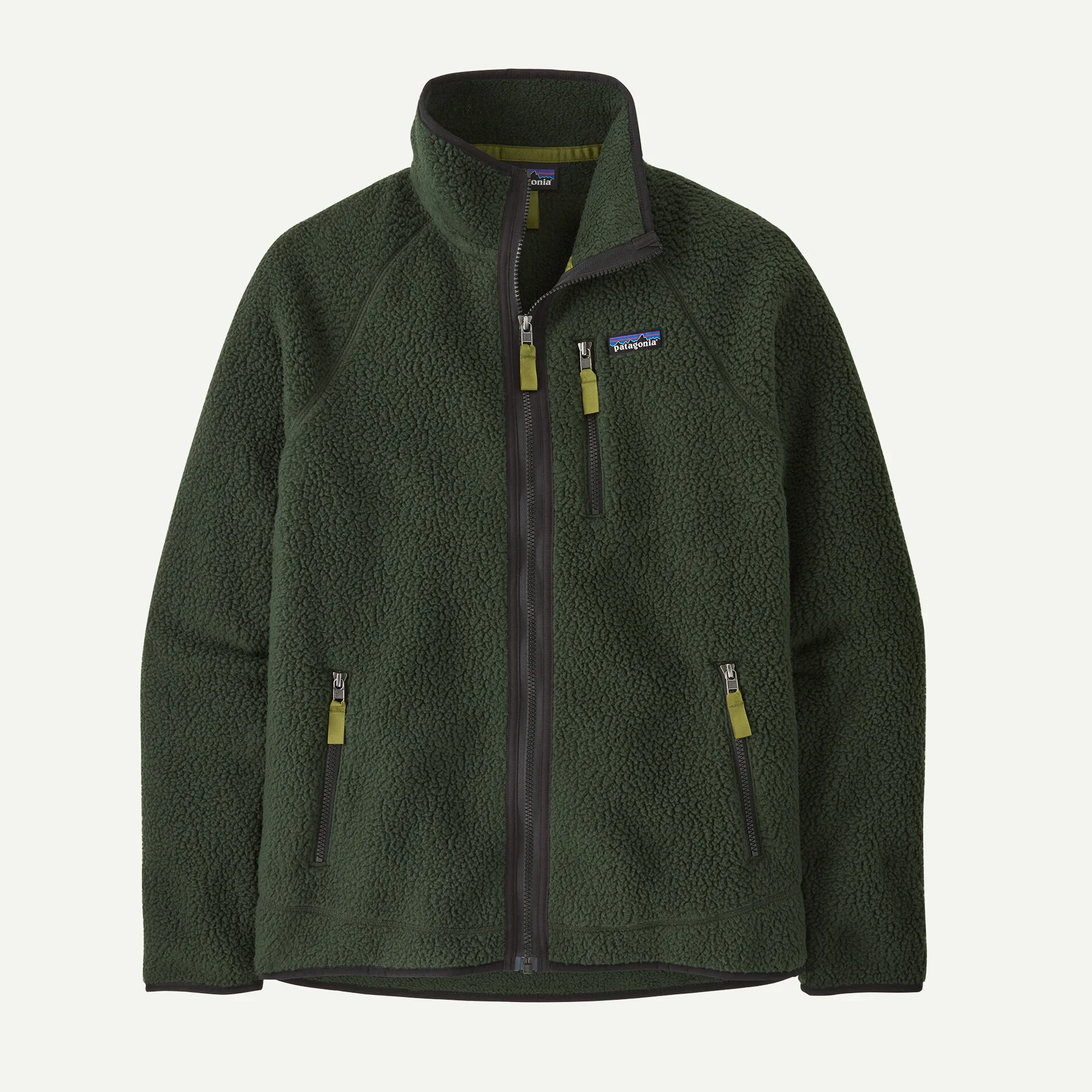 Men's Retro Pile Jacket - Old Growth Green