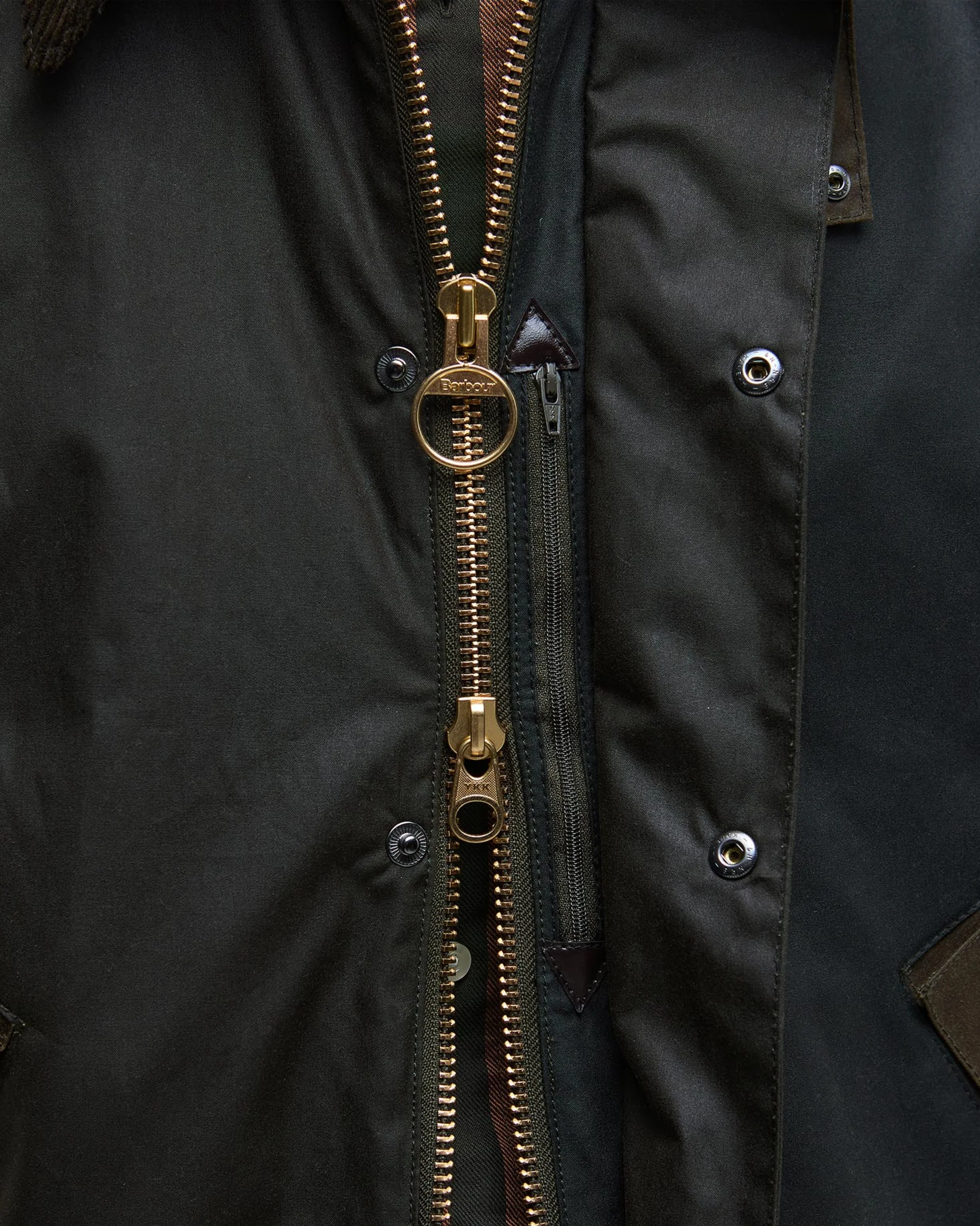 Patchwork Transport Waxed Jacket - Sage Multi - Image 6
