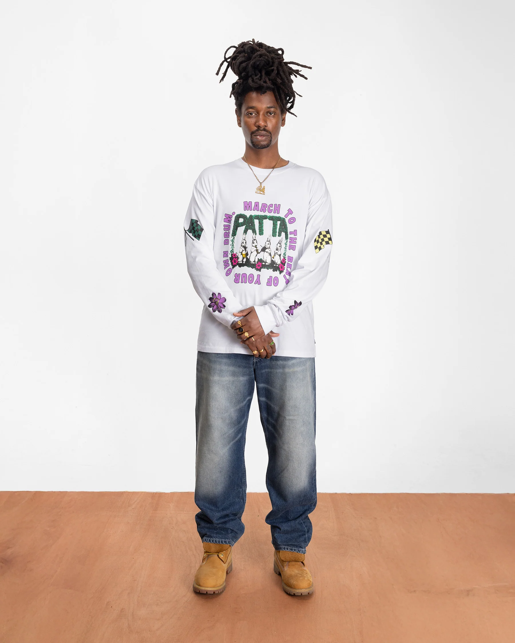 Own Your Own Mind Long Sleeve T-shirt - White - Image 6