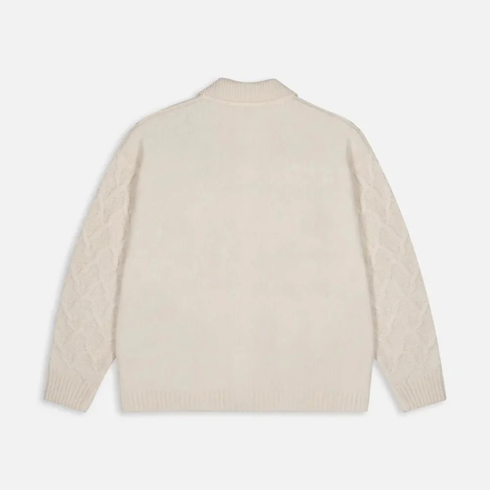 Perfect Day Knitted Cardigan - Peyote - Image 2