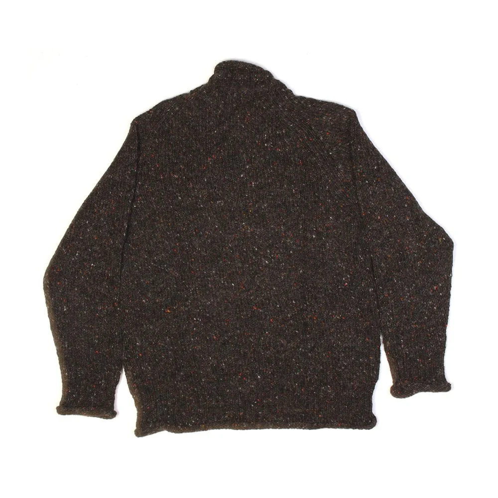 Findhorn Donegal Donut Neck - Laughey Brown/grey - Image 2