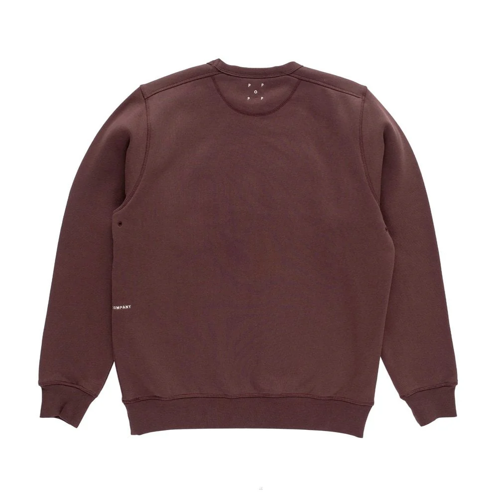 College P Crewneck Sweat - Fudge - Image 2