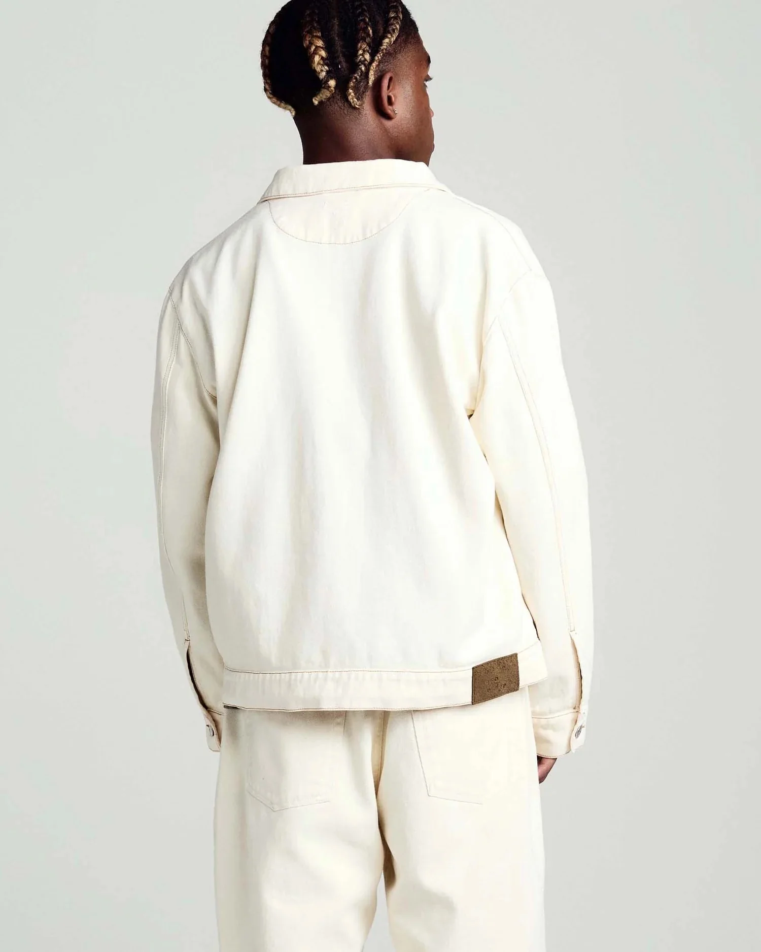 DRS Denim Jacket - Off White - Image 4