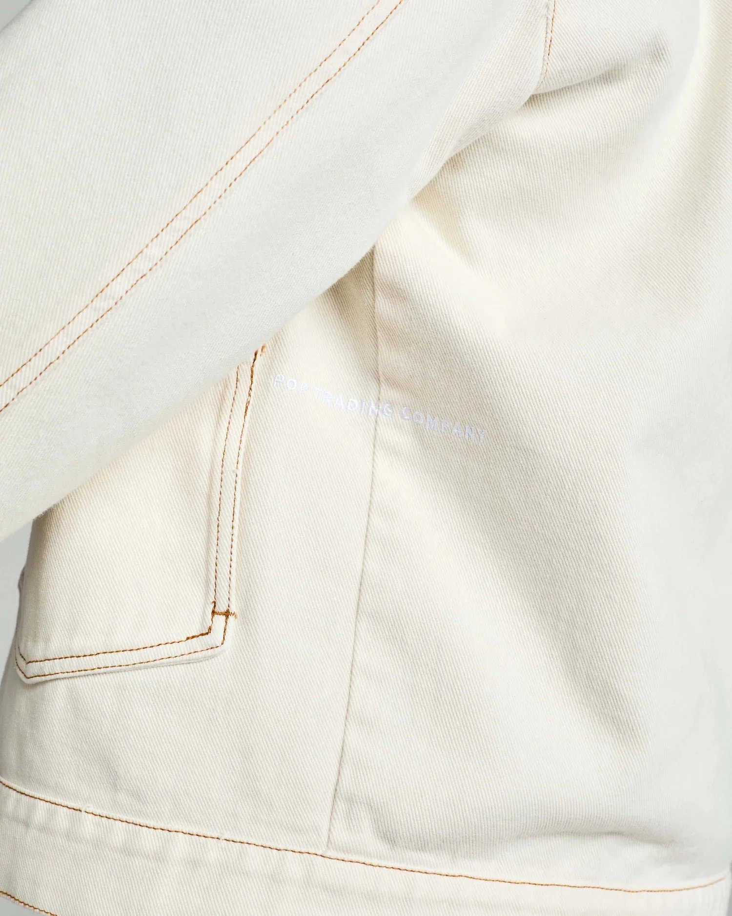 DRS Denim Jacket - Off White - Image 6