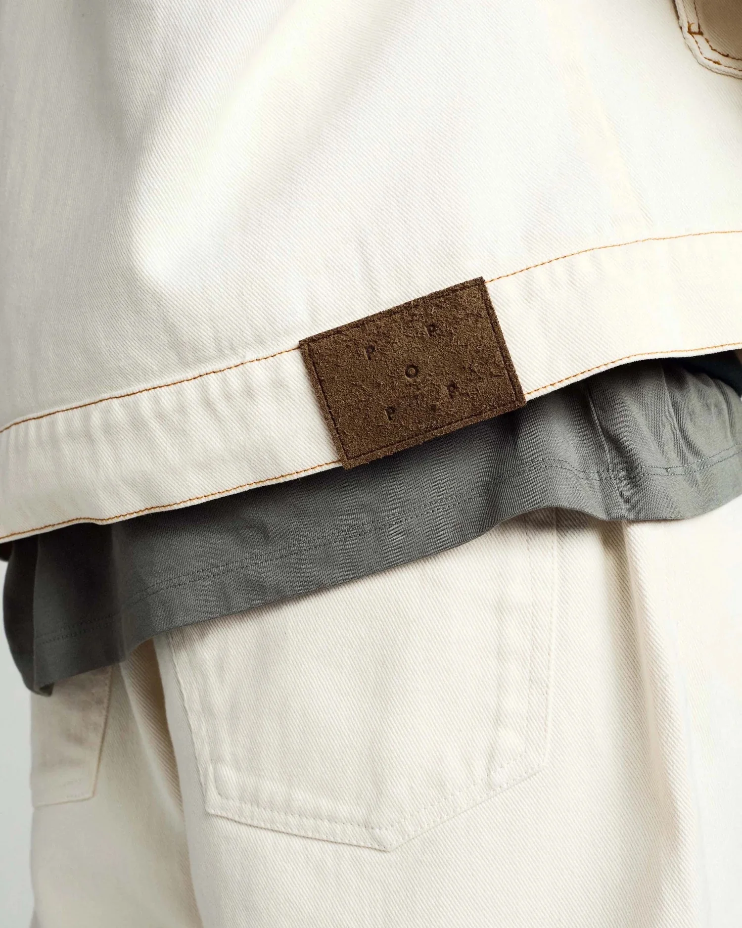 DRS Denim Jacket - Off White - Image 7