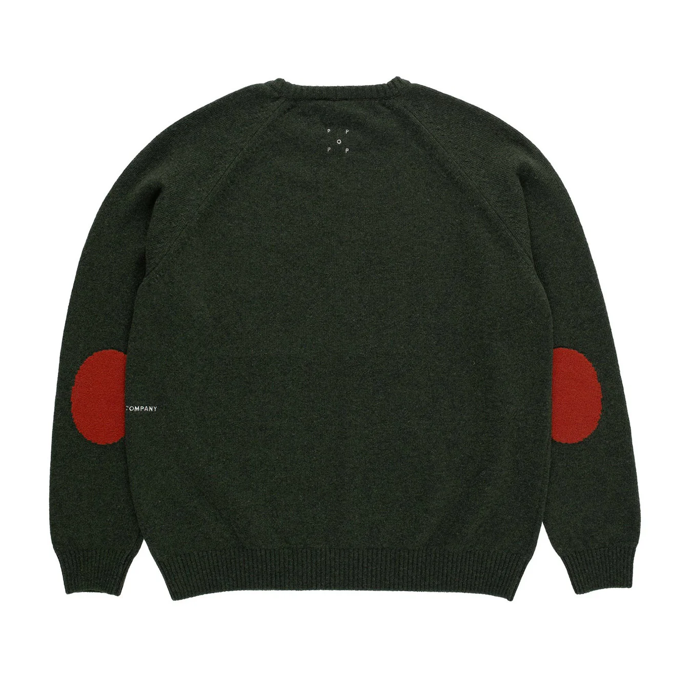 Knitted Elbow Crewneck - Duffel Green - Image 2
