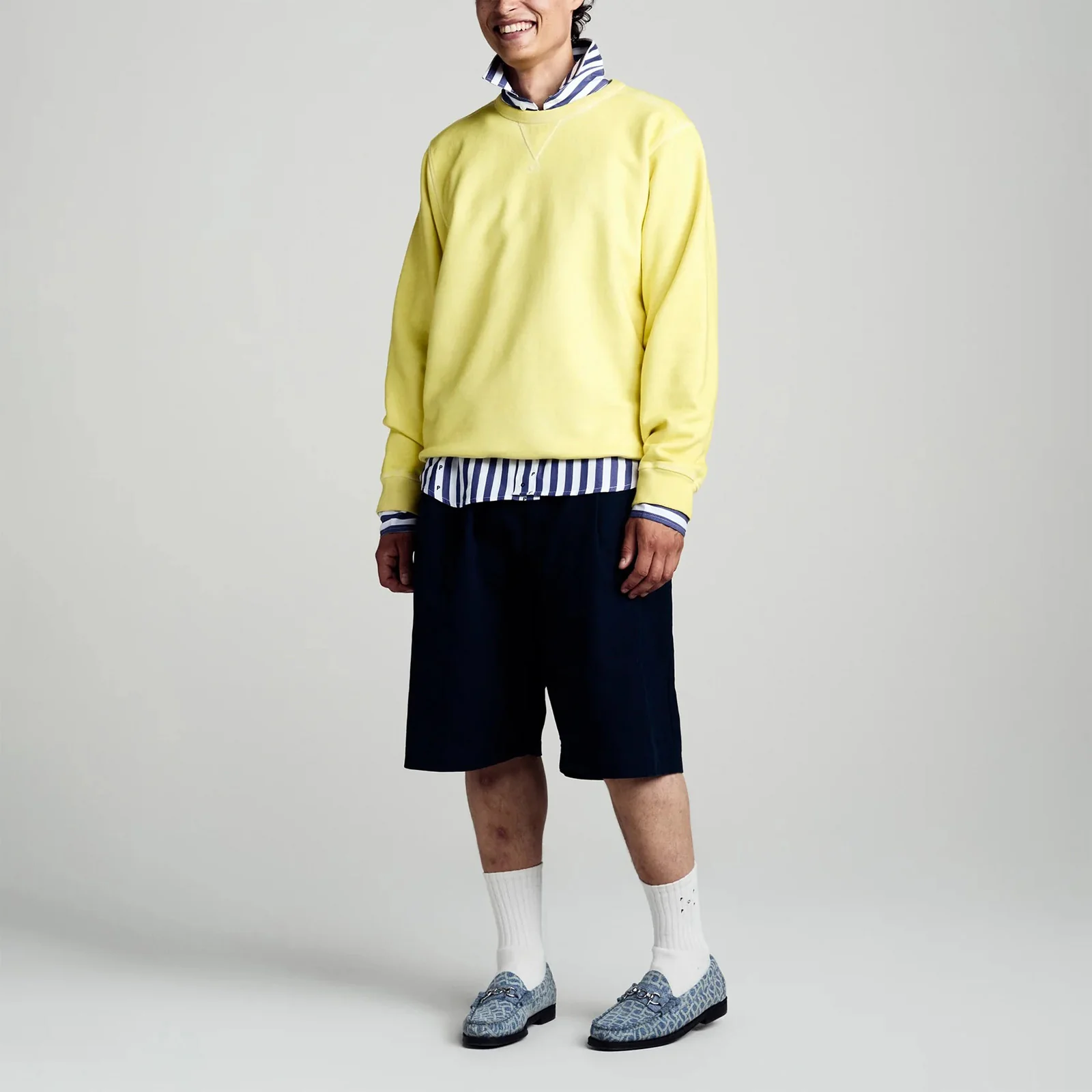 Logo Crewneck Sweat - Lemongrass - Image 4