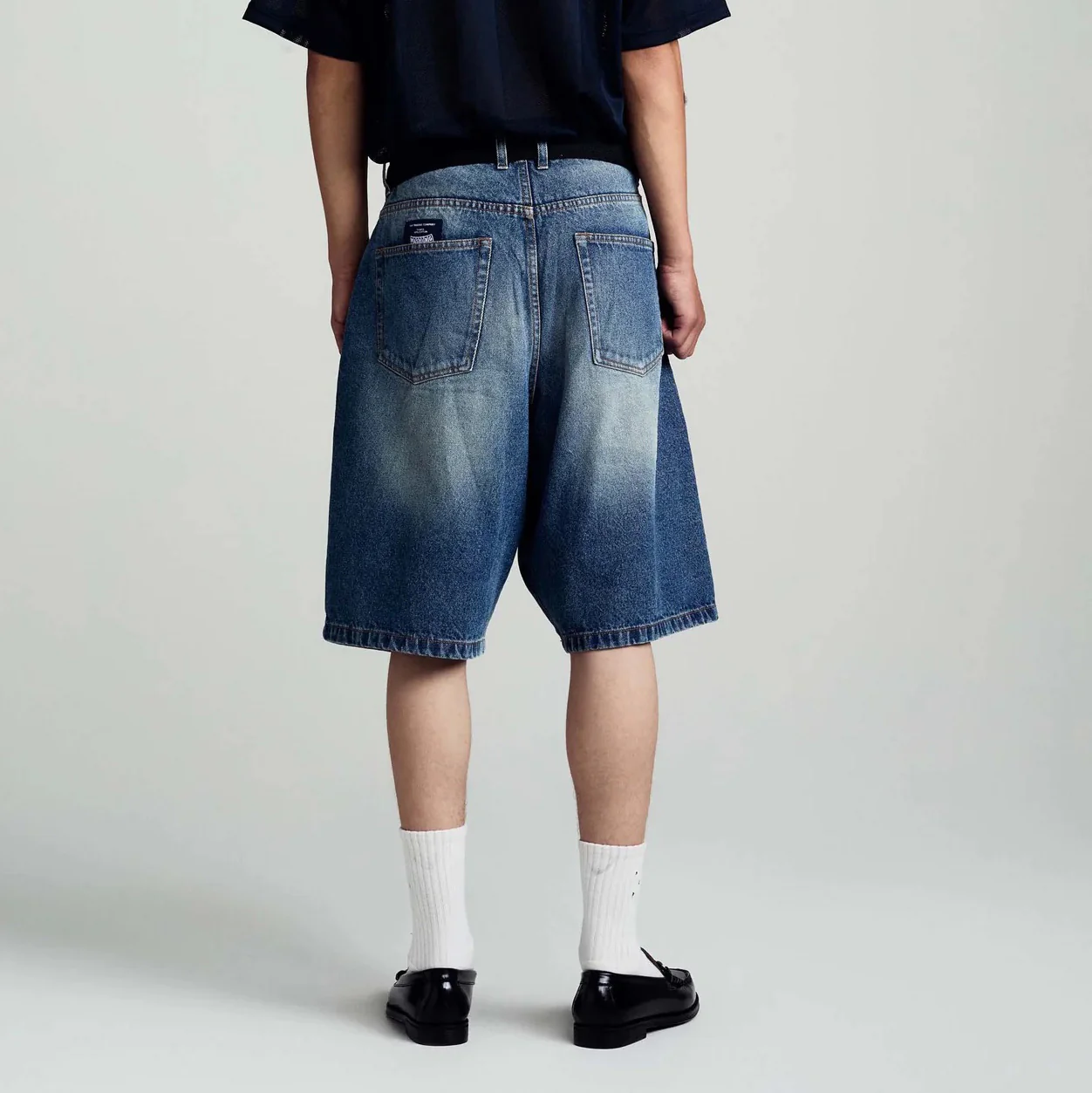 Longer DRS Short - Washed Denim - Image 2