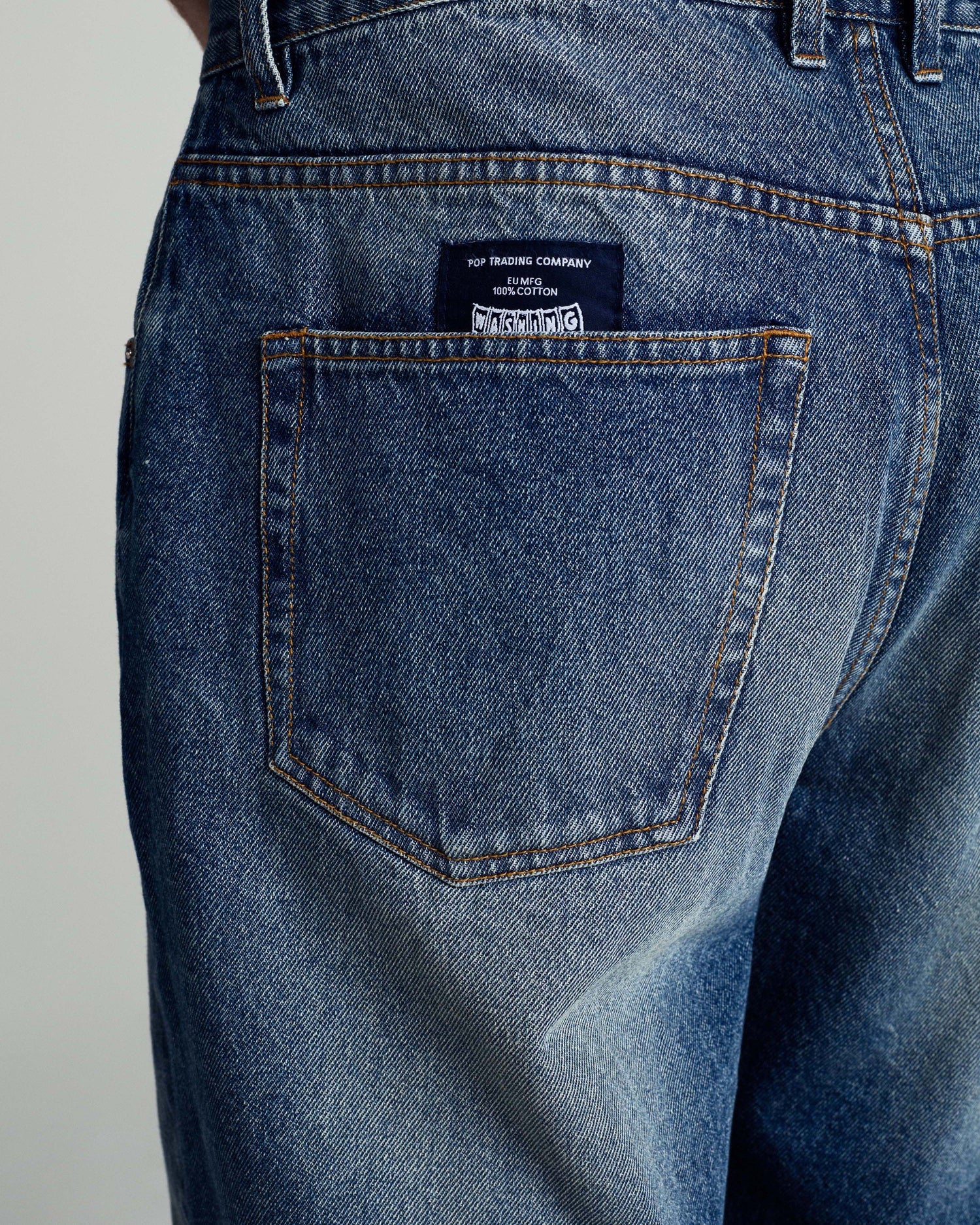Longer DRS Short - Washed Denim - Image 7