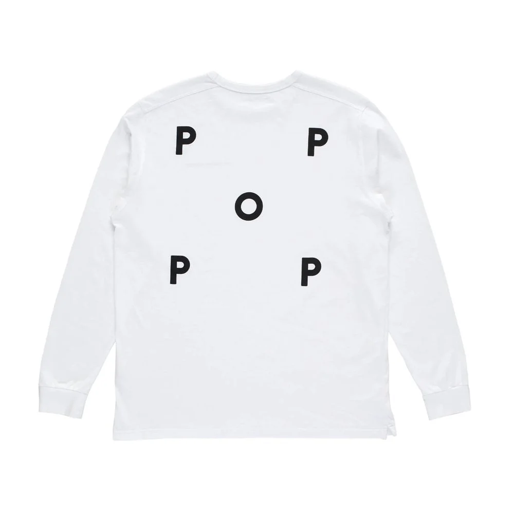 Pop Logo Longsleeve - White - Image 2