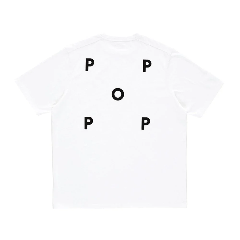 Pop Logo T-Shirt - White - Image 2