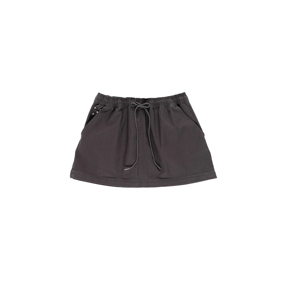 Sophie Zip Off Skirt - Anthracite - Image 3