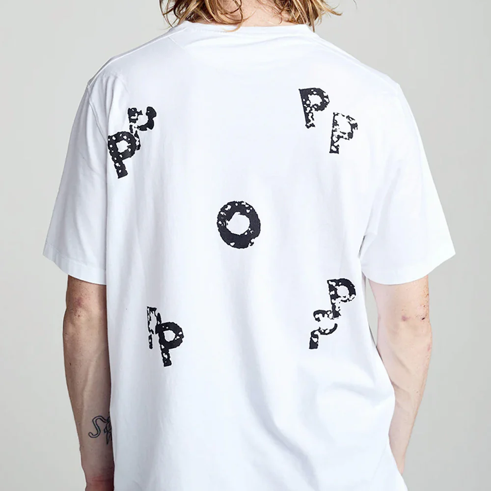 Stamp Tee - White - Image 2