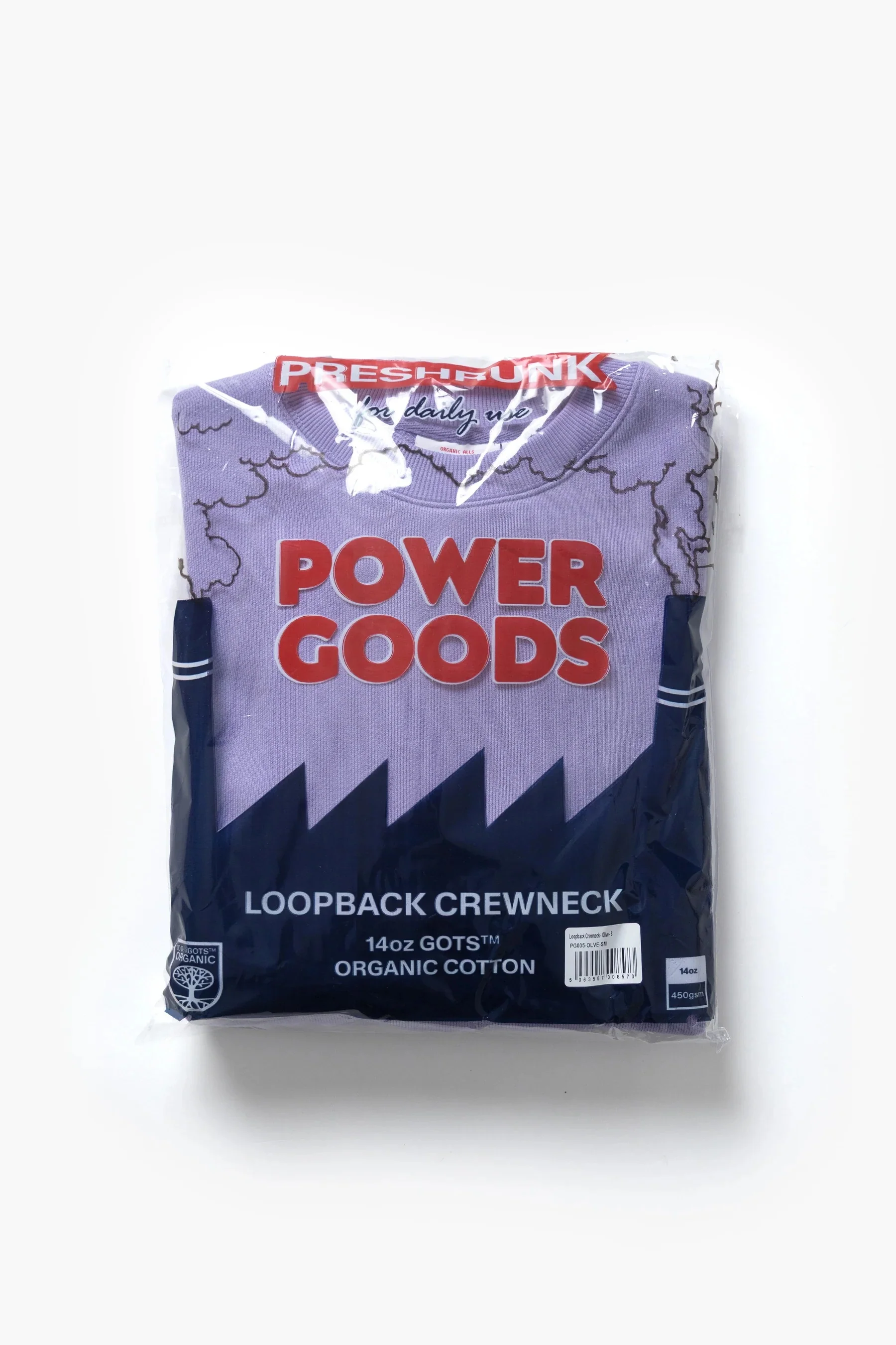 Loopback Crewneck - Dusty Violet - Image 2