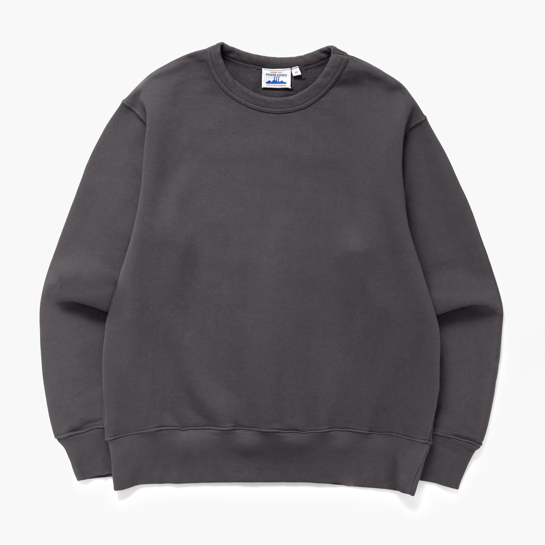 Loopback Crewneck - Washed Black