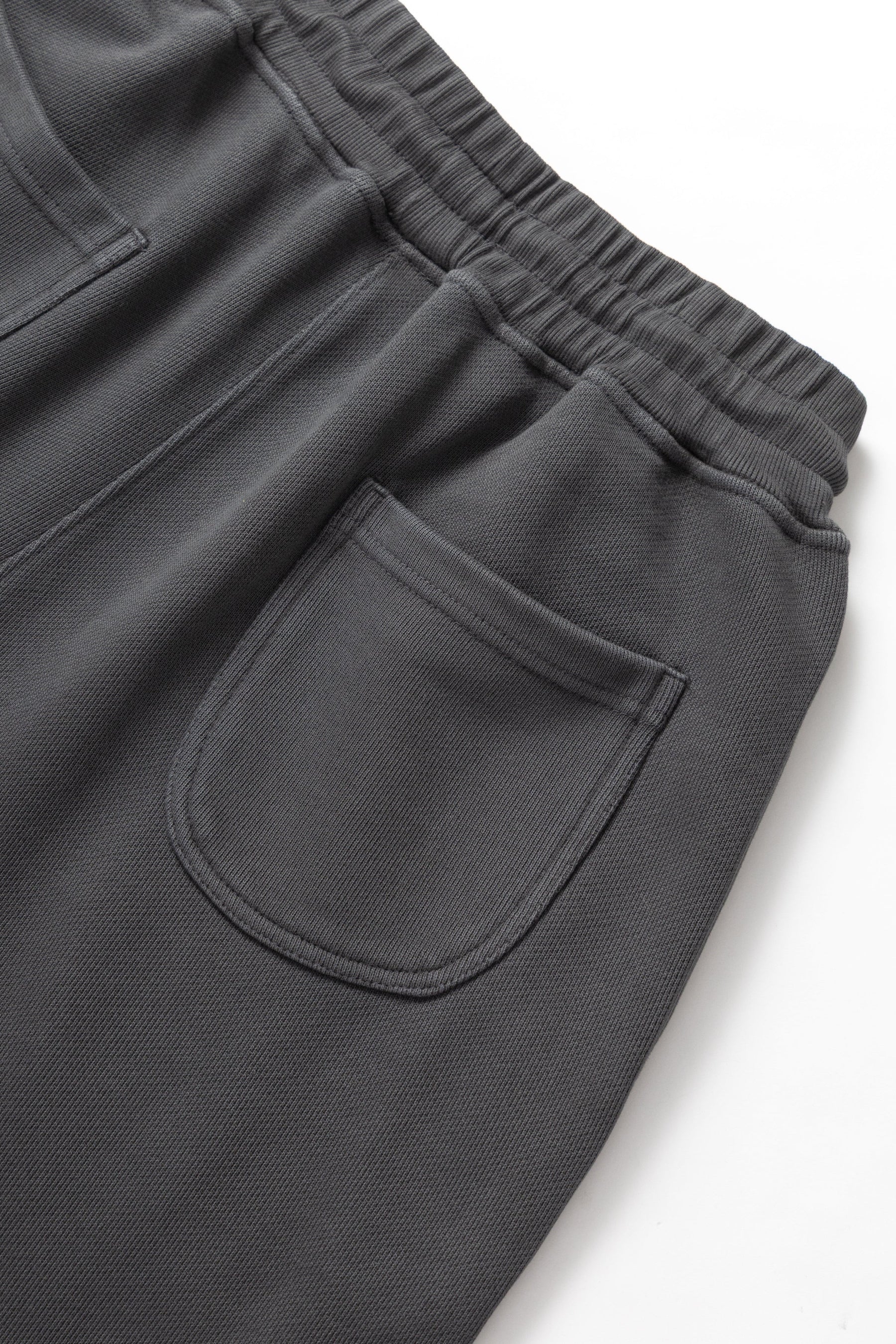 Loopback Sweat Shorts - Washed Black - Image 5