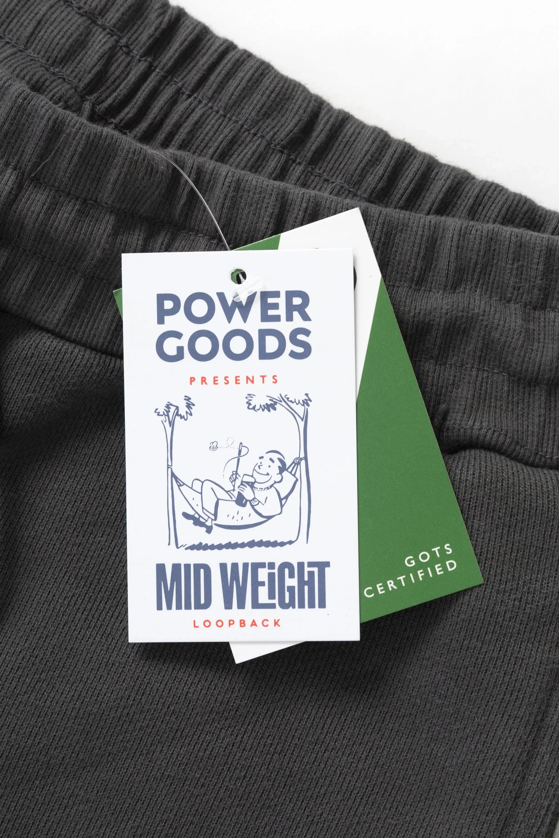 Loopback Sweat Shorts - Washed Black - Image 6