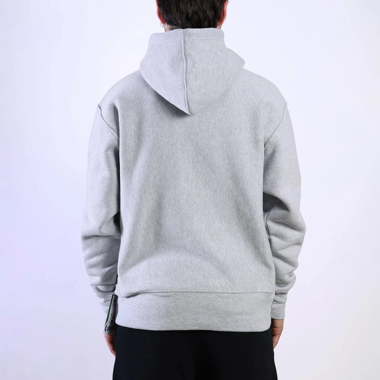 Super Weight Hoodie - Heather Grey - Image 3