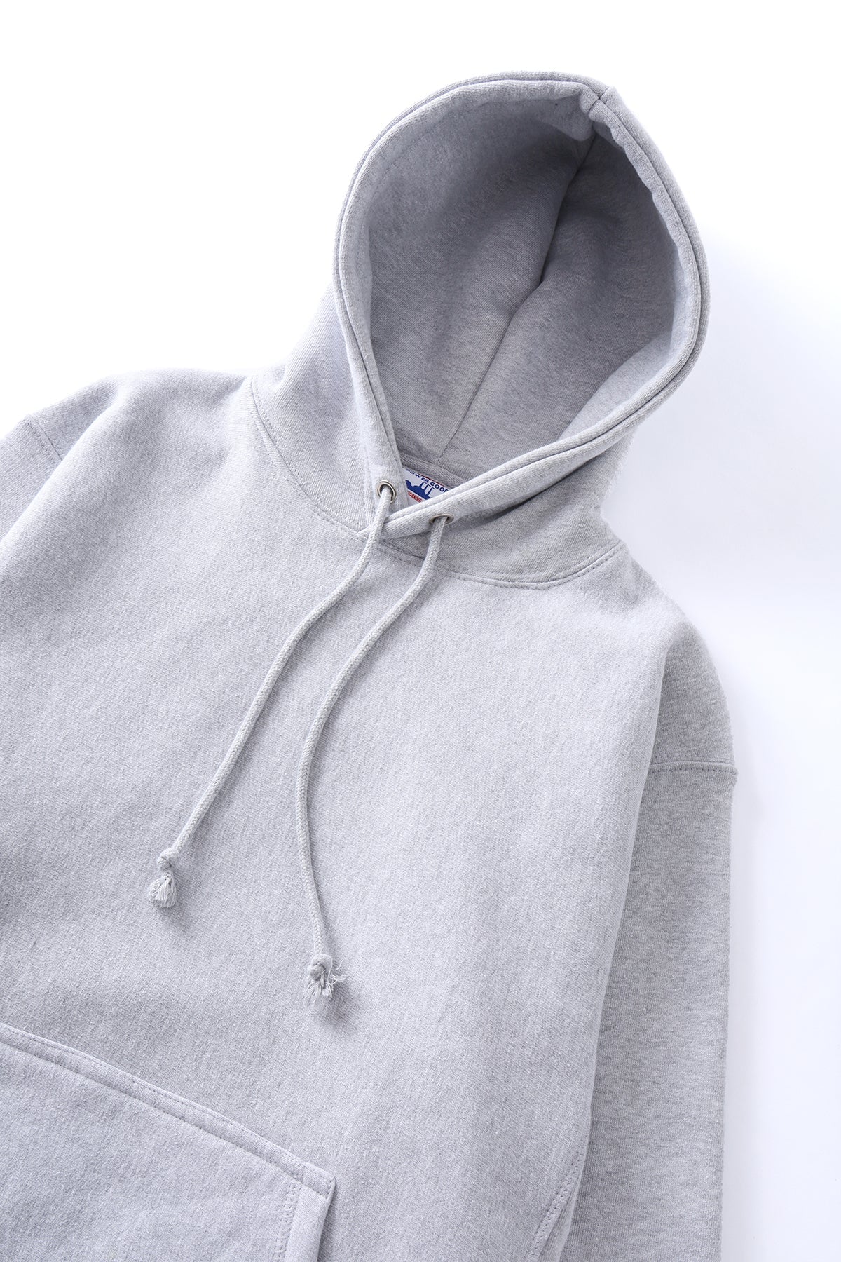 Super Weight Hoodie - Heather Grey - Image 7