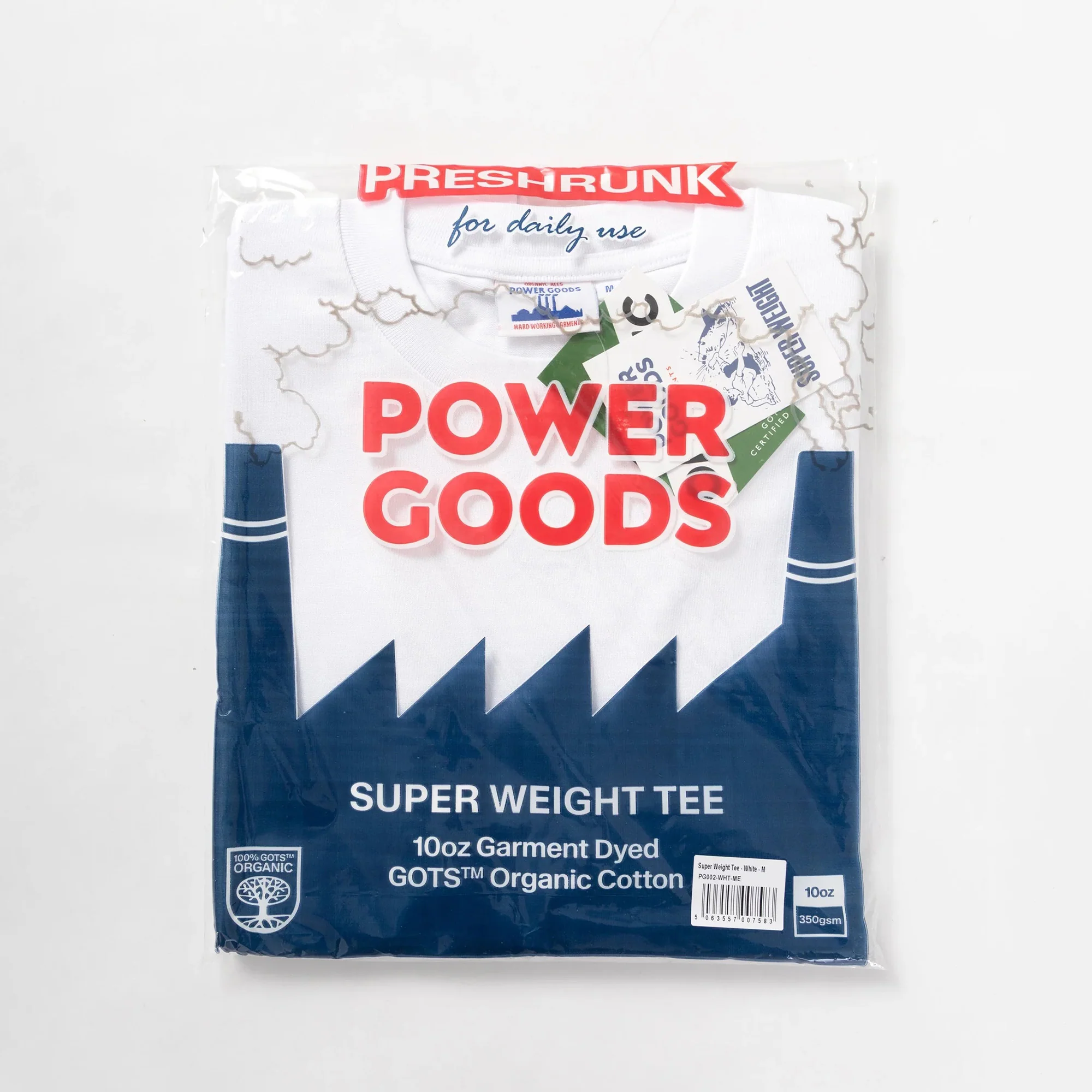 Super Weight Tee - White - Image 4