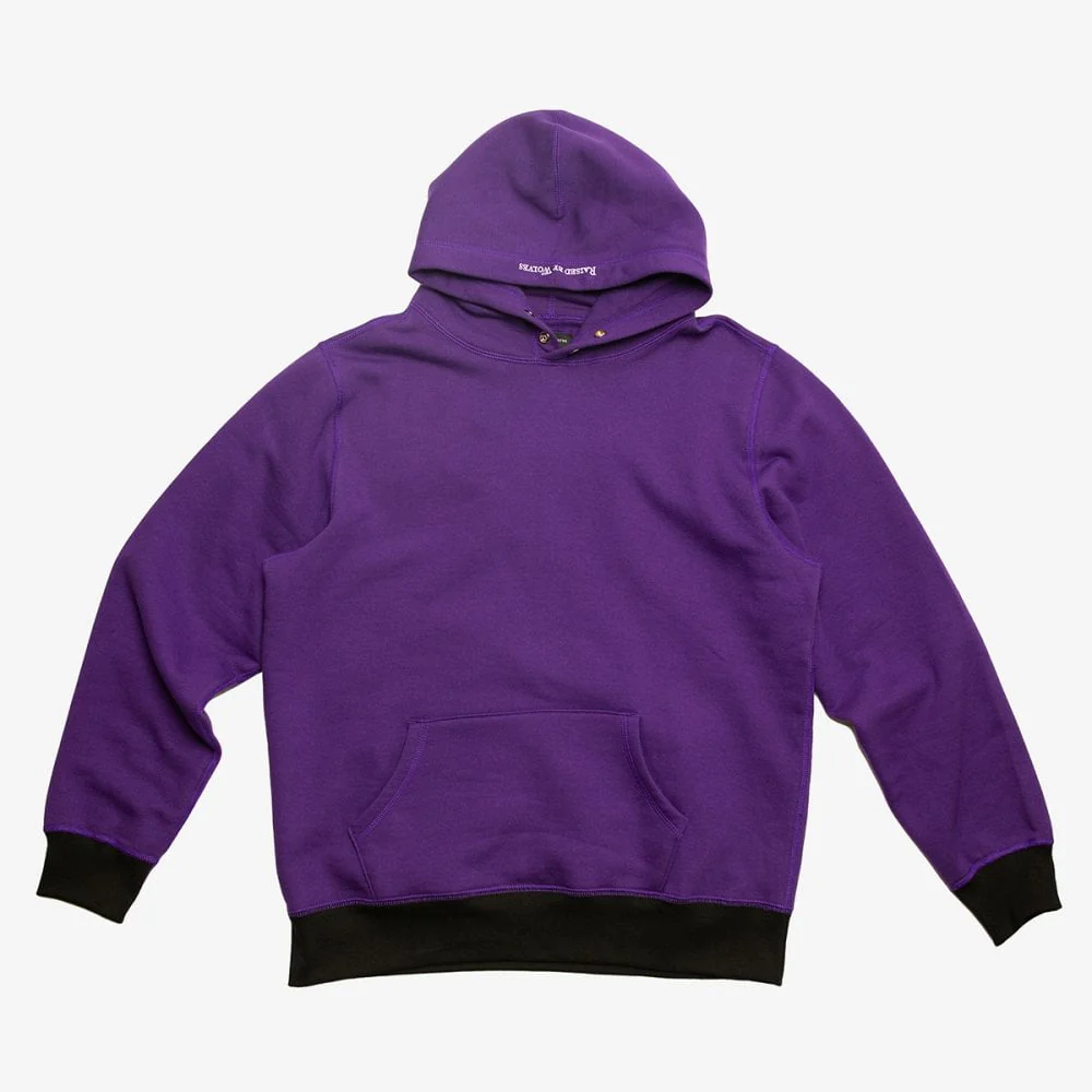 Classic Snap Hoodie - Purple