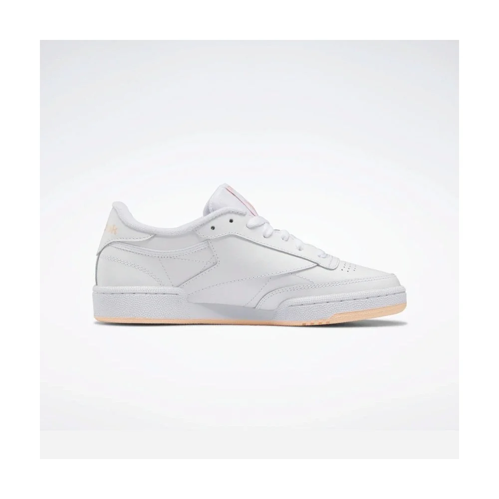 Club C 85 Women - Cloud White / Cloud White / Aura Orange - Image 3