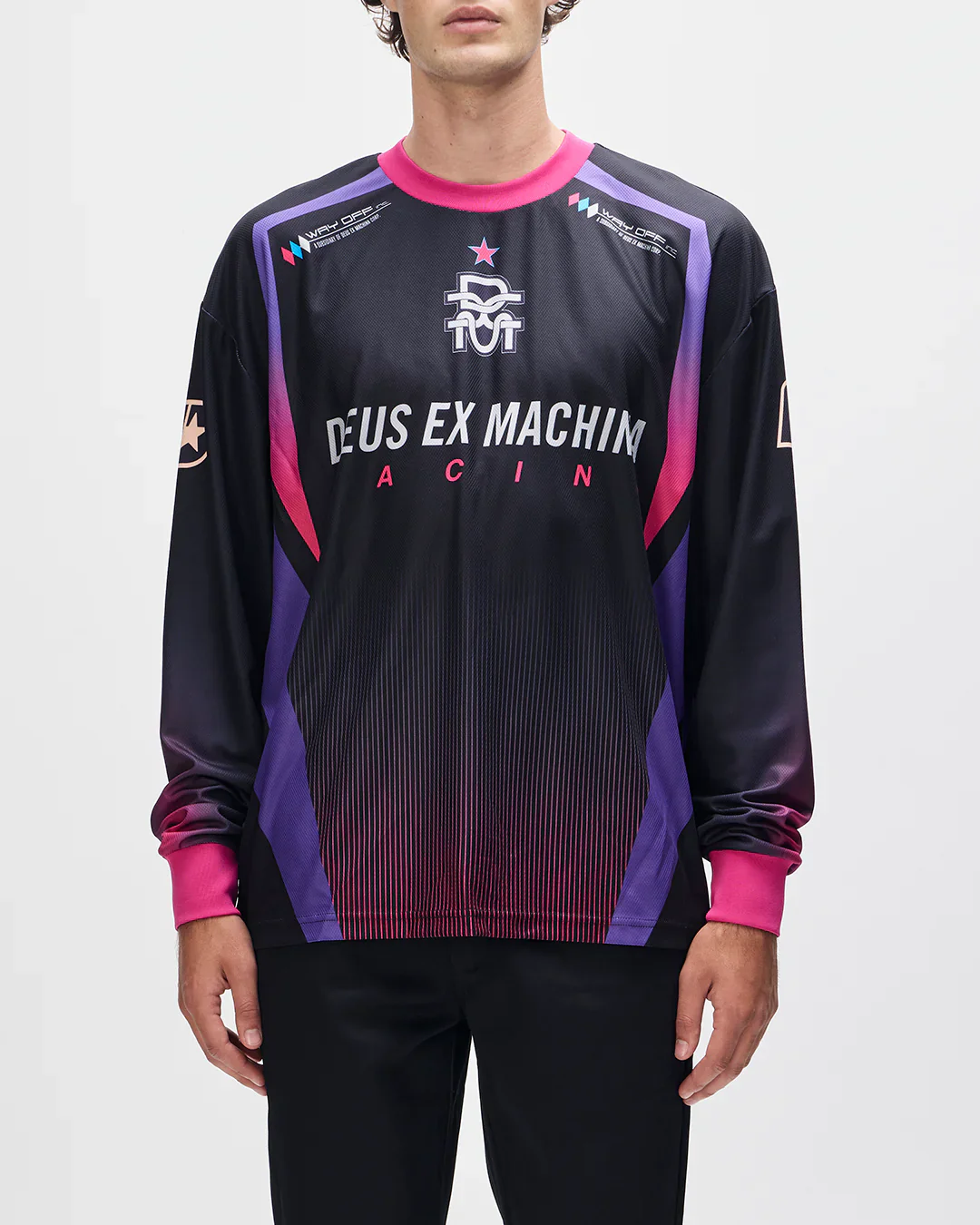 Renegade Moto Jersey - Black - Image 3