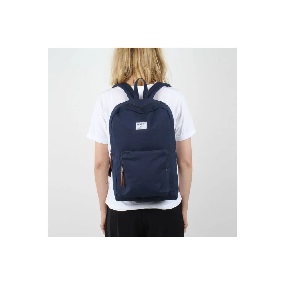 Kim - Navy with Cognac Brown - Image 3
