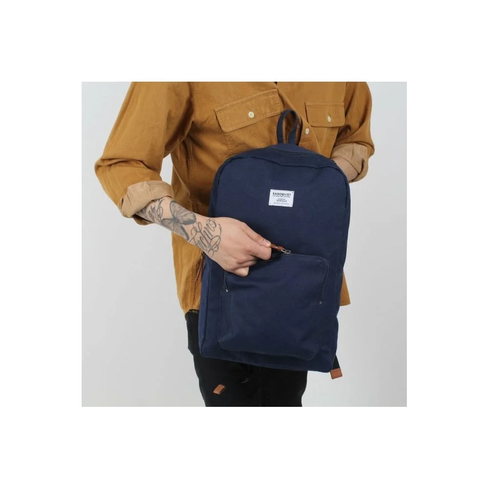 Kim - Navy with Cognac Brown - Image 4